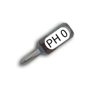 Bit Kreuzschlitz PH0 C6,3 (1/4 Zoll)