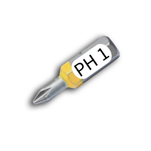 Bit Kreuzschlitz PH1 C6,3 (1/4 Zoll)